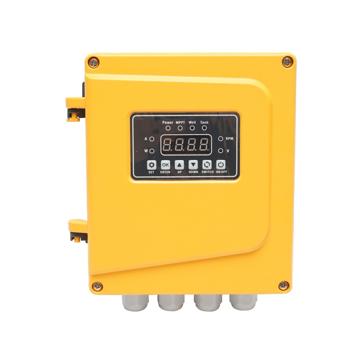 Pompa apa submersibila 300W, 24V debit 2.4m3/h, D75mm cu controller pentru panou solar fotovoltaic Breckner Germany